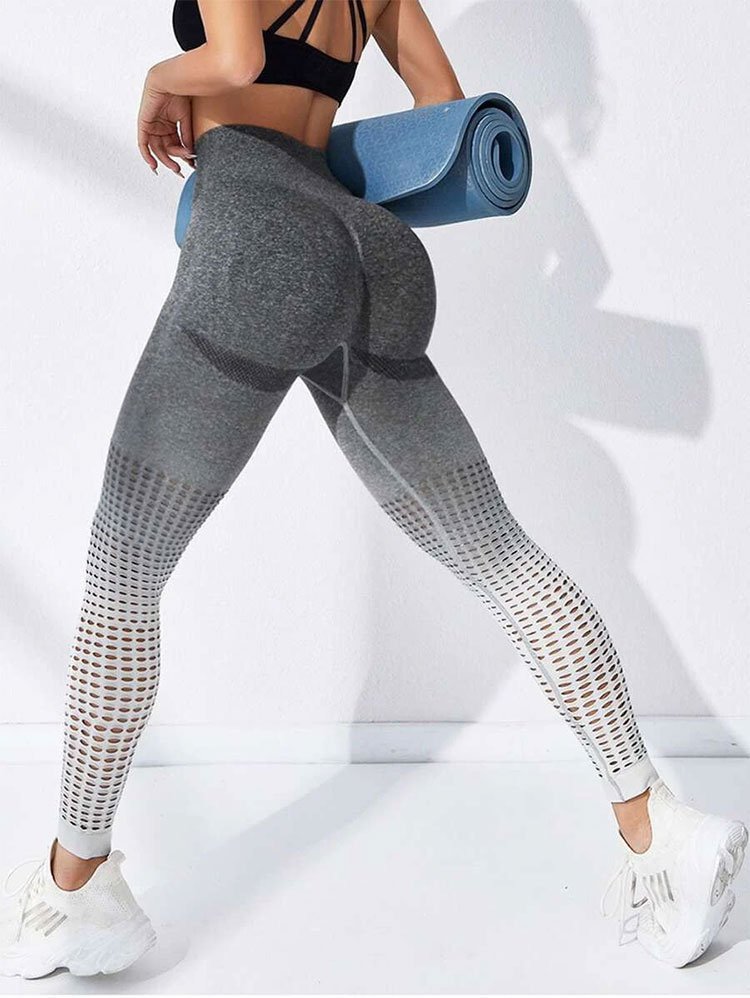 Fesyen Mesh Yoga Legging